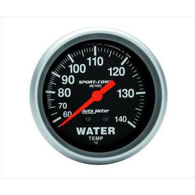 Auto Meter Sport-Comp Mechanical Metric Unit (Celsius) Water Temperature Gauge - 3431-M